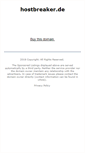 Mobile Screenshot of hostbreaker.de